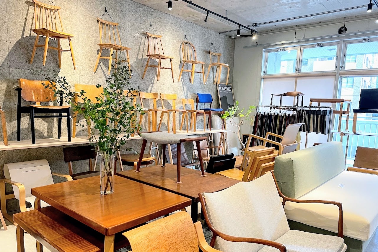 阪神深江駅前ビルに 北欧家具とcafe Also ができてる おしゃれな家具店にカフェが併設 芦屋つーしん